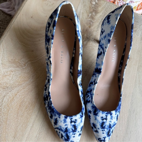 Kelly & Katie 'Misha' Pump Heels Tie Dye heels size 9 excellent condition - Picture 3 of 5